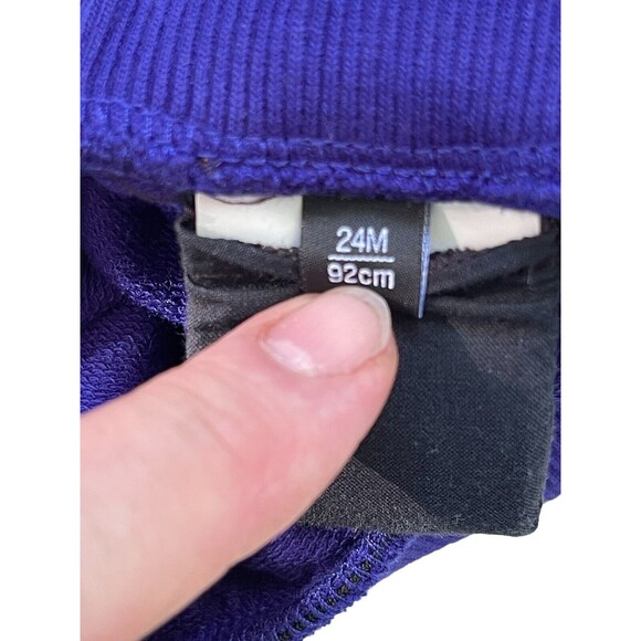 Versace Shorts Royal Blue And Yellow Logo Toddler Size 24 Months - Picture 5 of 9